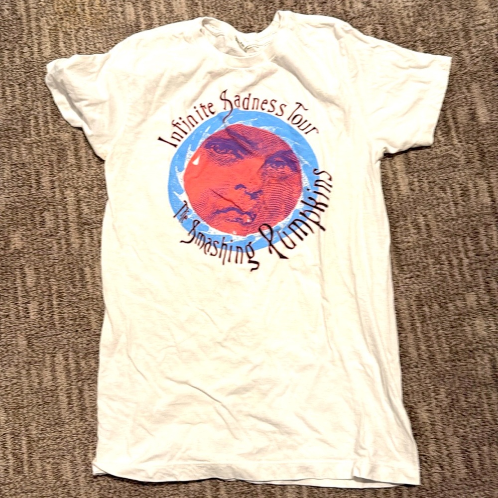 The Smashing Pumpkins White Graphic Tee